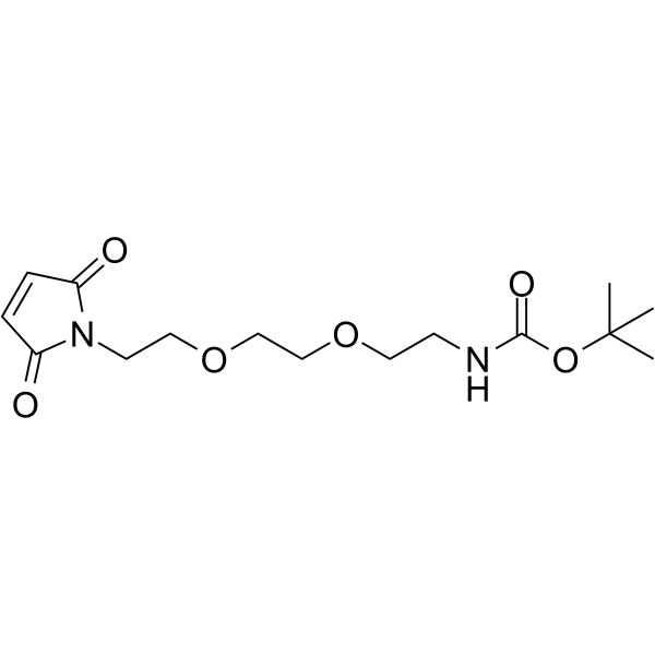 Mal-PEG2-NH-Boc 660843-21-0